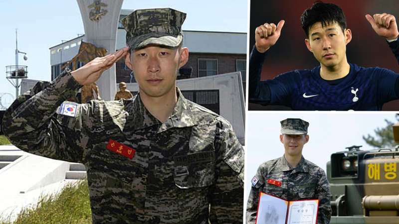Heung Min Son Tottenham Military Service South Korea