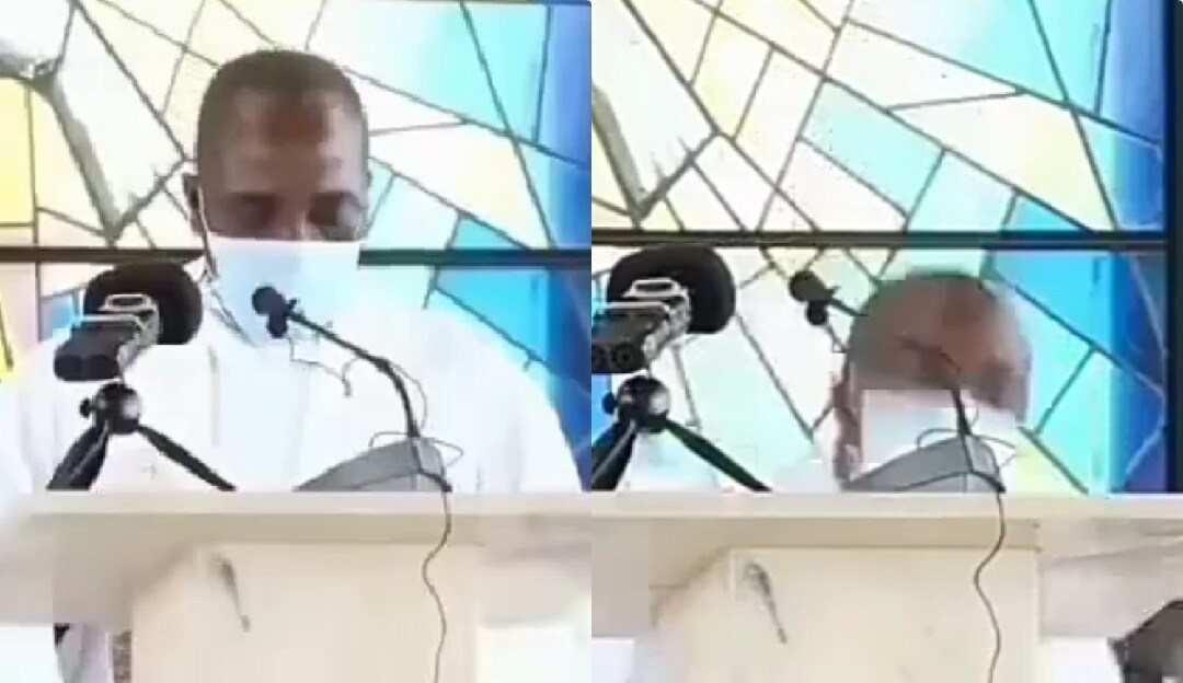 Catholic priest slumps and 'dies' while preaching during Sunday mass in Cameroon