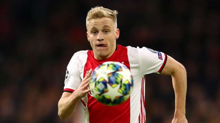 donny van de beek ajax 2019-20