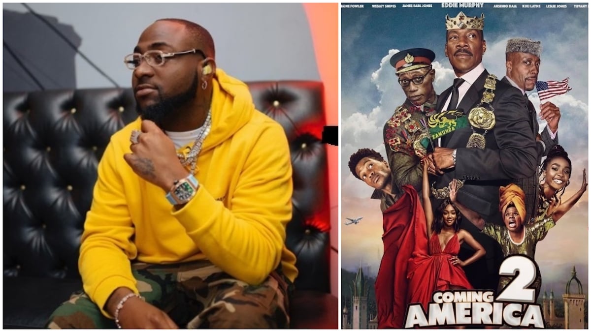 Davido Set to Feature in Hollywood Movie Coming to America 2